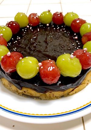 黒糖ようかんのケーキ-レシピのメイン写真