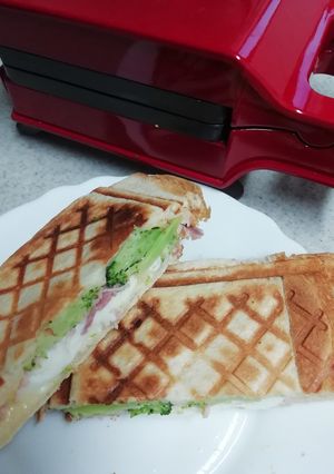 冬のあったかホットサンド-レシピのメイン写真