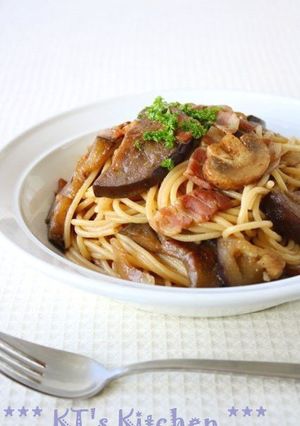 ★なすとベーコンのバルサミコパスタ★-レシピのメイン写真