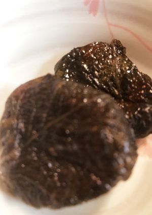 田舎の味 あんずの紫蘇巻き-レシピのメイン写真