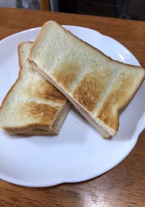ホット★チーズハムサンド-レシピのメイン写真