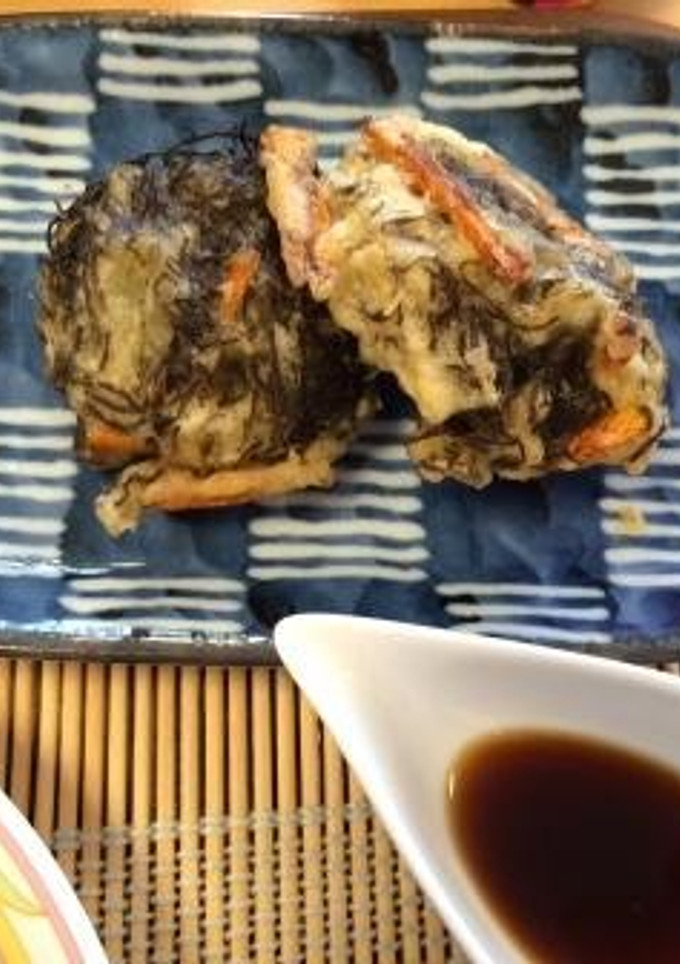 もずくのてんぷら（透析食）-レシピのメイン写真