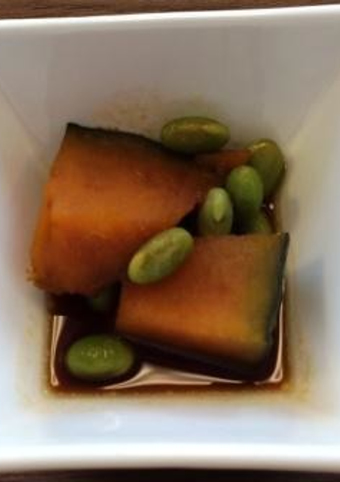 かぼちゃの中華和え（透析食）-レシピのメイン写真