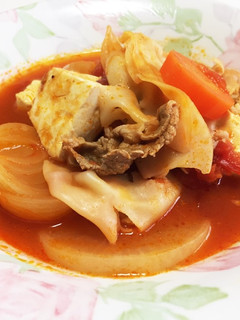 豚肉と野菜のトマト煮 餃子ブラス!-レシピのメイン写真