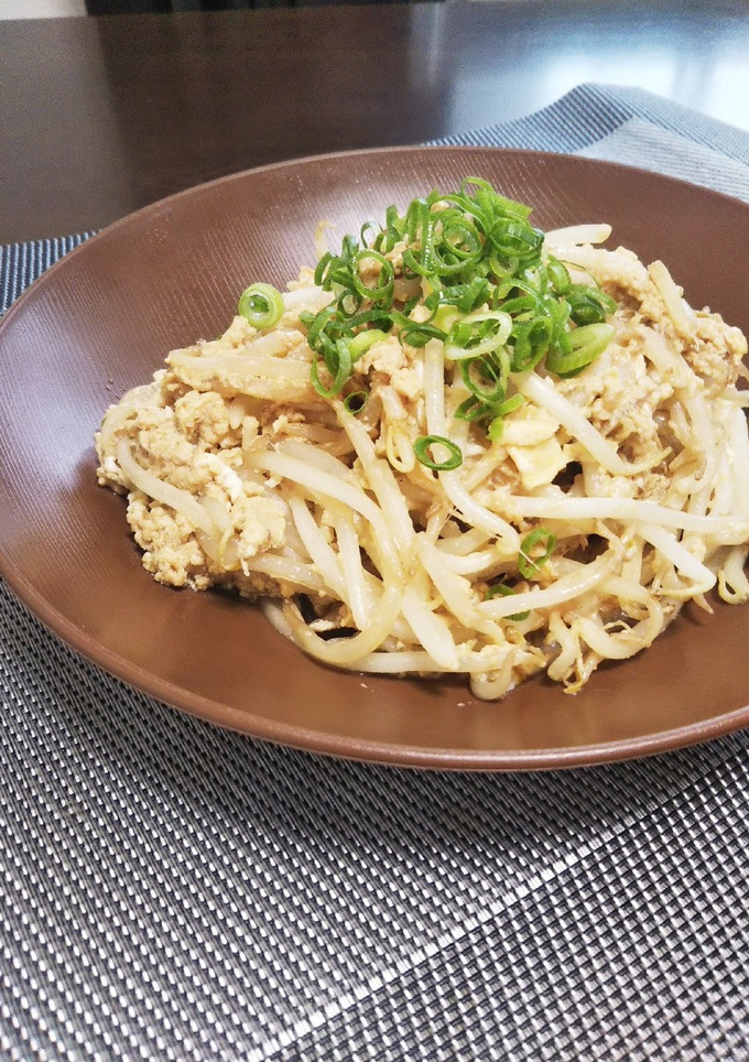 簡単♪節約♪もやしと卵の焼肉のたれ炒め♪-レシピのメイン写真