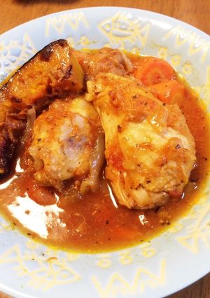 鶏のトマト煮-レシピのメイン写真