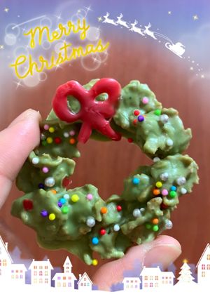 クリスマスリース　簡単のパーティーフード-レシピのメイン写真