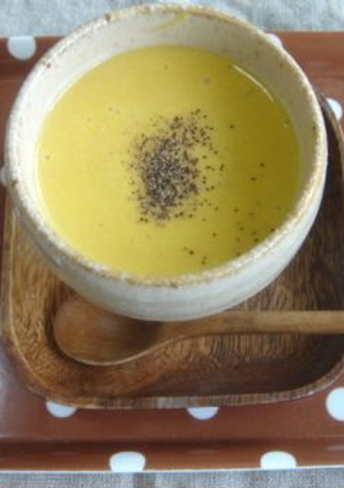 ＊かぼちゃとトマトの冷製スープ＊-レシピのメイン写真