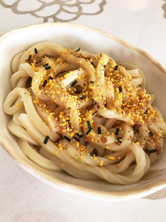 楽チン大好き!ふりかけうどん-レシピのメイン写真