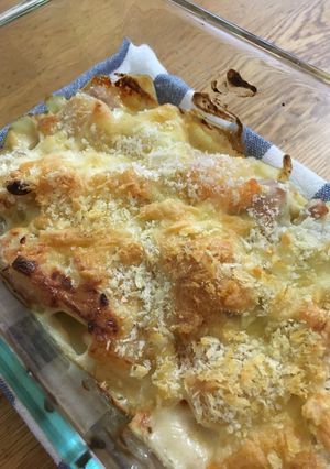 鶏肉とエビのマカロニグラタン☆-レシピのメイン写真