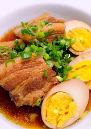 ☆コーラで煮込んでホロッホロ！豚の角煮-レシピのメイン写真