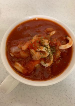 スルメイカのトマト煮-レシピのメイン写真