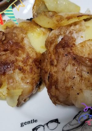 焼き色しっかり肉巻きおにぎり♡-レシピのメイン写真