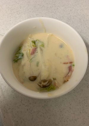 白菜とベーコンのミルクスープ-レシピのメイン写真