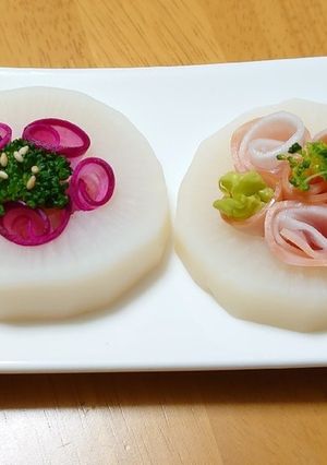 ちょっとお洒落なくり抜き大根-レシピのメイン写真