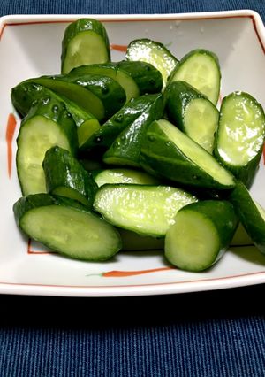 【簡単】きゅうりの漬け物風!-レシピのメイン写真