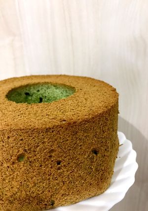 子供にもオススメほうれん草シフォンケーキ-レシピのメイン写真