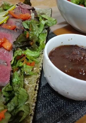 ローストビーフの付けダレ-レシピのメイン写真