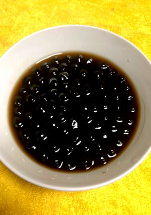 簡単黒糖タピオカ-レシピのメイン写真