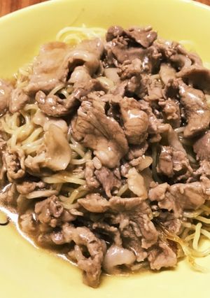 肉だけ!餡掛け焼きそば!!-レシピのメイン写真