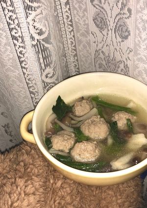 簡単!肉団子スープ-レシピのメイン写真