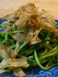 速攻食卓に出せる!梅と鰹節のお浸し-レシピのメイン写真