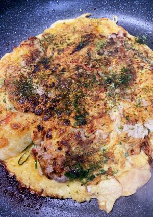 餅入りネギお好み焼き★-レシピのメイン写真