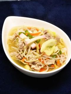 鍋キューブで簡単!野菜たっぷりタンメン♪-レシピのメイン写真