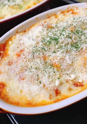 トマトソースグラタン-レシピのメイン写真