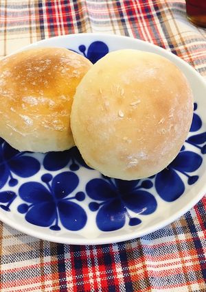 ふわふわ♡薄力粉パン-レシピのメイン写真