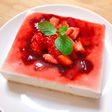 プロテイン入りレアチーズケーキ