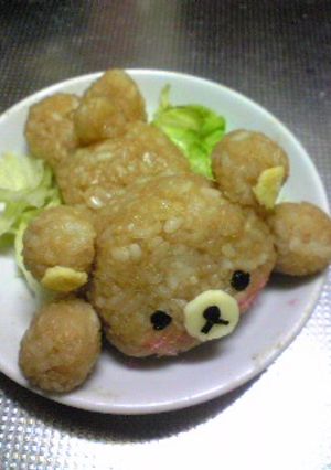 簡単♪キャラ弁にリラックマ♪ご飯-レシピのメイン写真