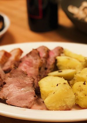 ハニーマスタードローストチキン-レシピのメイン写真