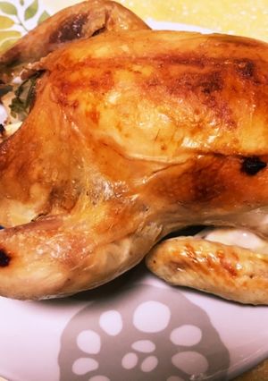 ☆丸鶏のローストチキン☆-レシピのメイン写真
