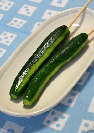 ビックリ？！丸ごときゅうりスティック-レシピのメイン写真