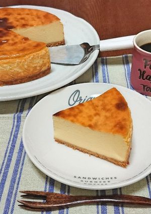 ベイクドチーズケーキ-レシピのメイン写真