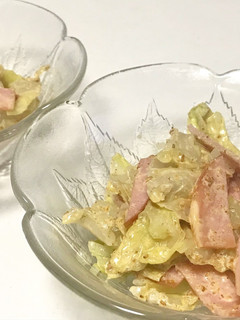 茹でキャベツの胡麻サラダ-レシピのメイン写真