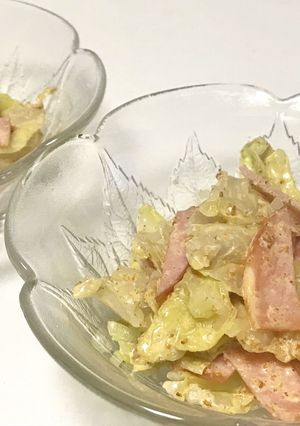 茹でキャベツの胡麻サラダ-レシピのメイン写真