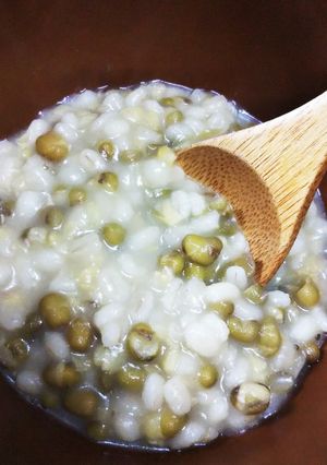 緑豆ともち麦のぜんざい-レシピのメイン写真