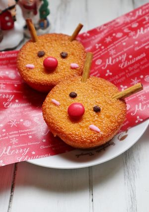 クリスマスに♪簡単☆トナカイのケーキ-レシピのメイン写真