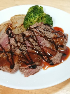 ビーフステーキ★和風バルサミコソース-レシピのメイン写真