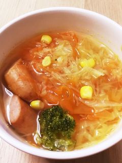 野菜たっぷり食べるスープ-レシピのメイン写真