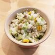 時短離乳食*ブロッコリーとひき肉ご飯
