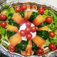 クリスマスリースのポテトサラダ♪