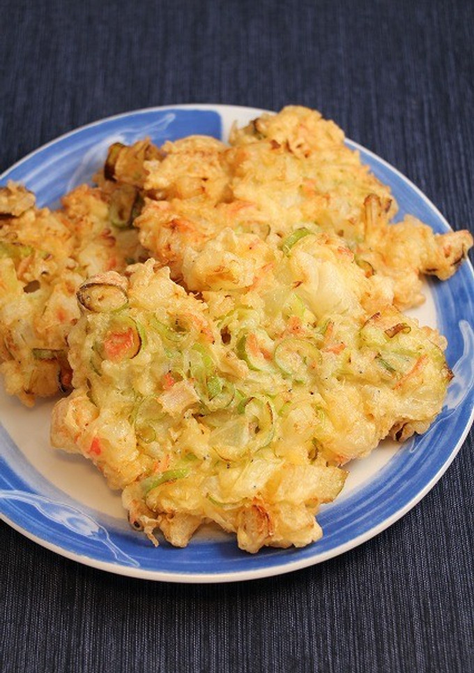 簡単！失敗なし☆かき揚げ(しらす小エビ)-レシピのメイン写真