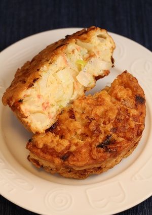 簡単！厚～い☆かき揚げ(しらす小エビ)-レシピのメイン写真