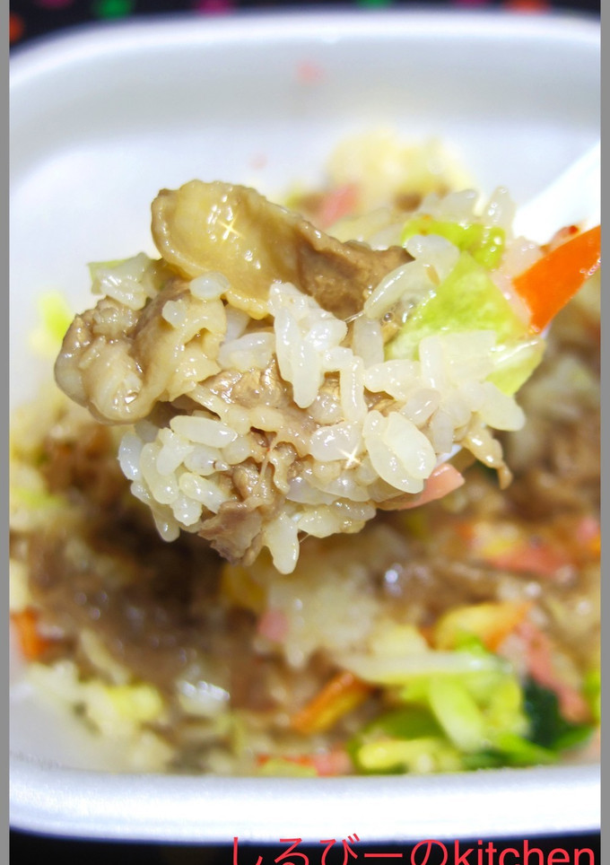 すき家吉野家松屋の牛丼をコースのように！-レシピのメイン写真
