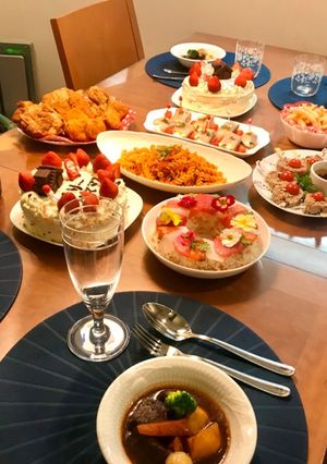 2019 クリスマスディナー-レシピのメイン写真