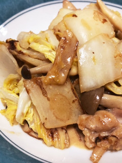 白菜と鶏肉の味噌マヨ炒め-レシピのメイン写真