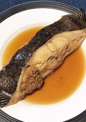 ナメタガレイの煮付け(下処理含む)-レシピのメイン写真